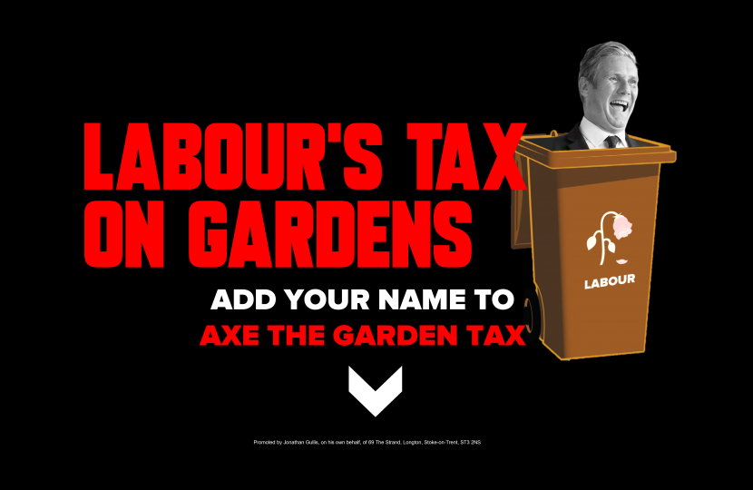 Axe the Garden Tax
