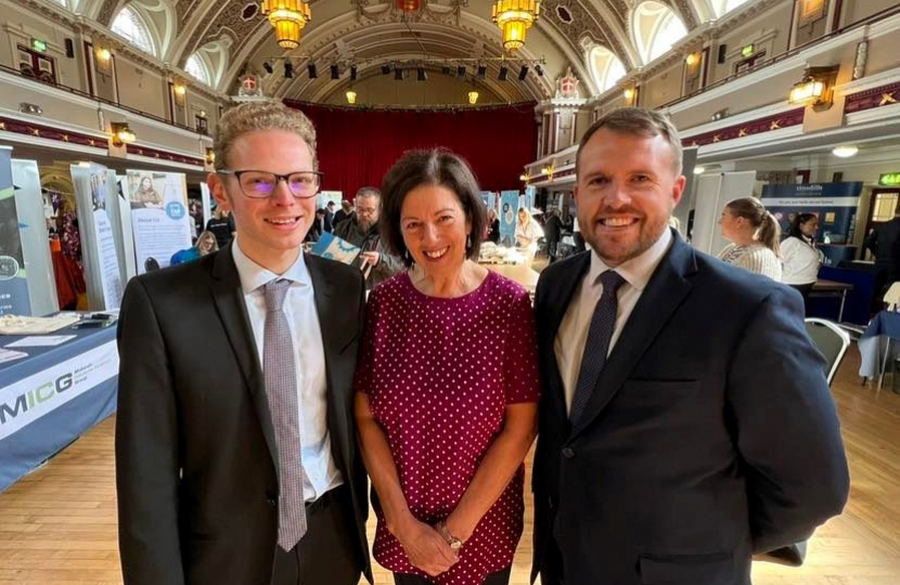 Jack Brereton MP, Jo Gideon MP and Jonathan Gullis MP