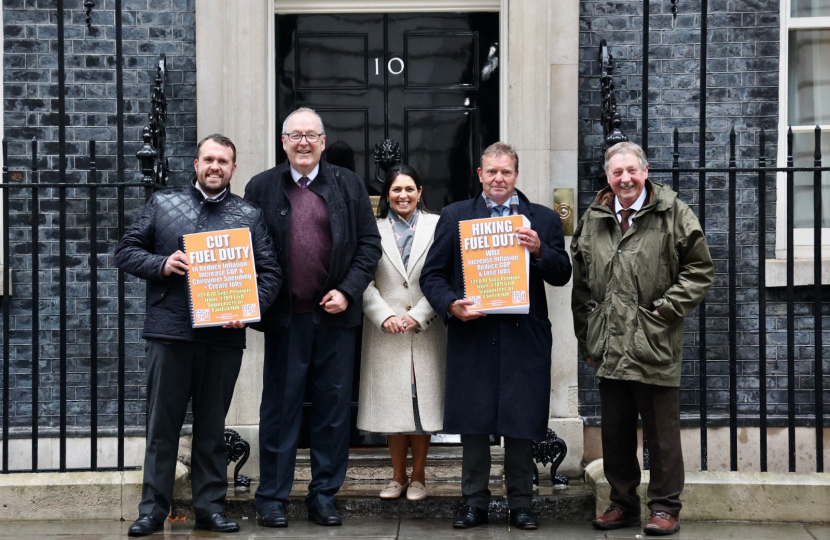 Jonathan outside Number 10