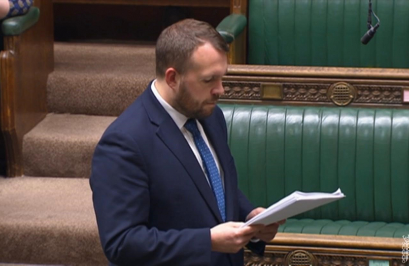 Jonathan speaking in House of Commons