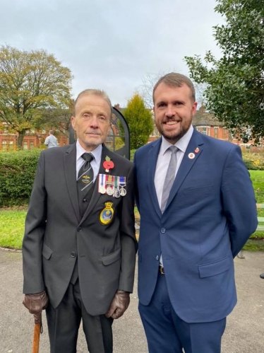 A beautiful Remembrance Sunday service at Tunstall Memorial Gardens, led by The Salvation Army Tunstall Corps. "They shall grow not old, as we that are left grow old: Age shall not weary them, nor the years condemn. At the going down of the sun and in the morning. We will remember them."