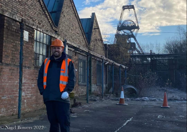 Jonathan Gullis at Chatterley Whitfield