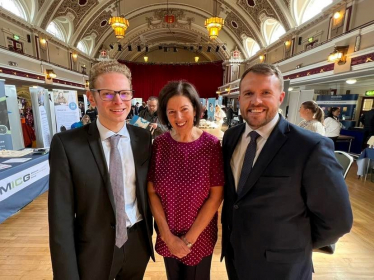 Jack Brereton MP, Jo Gideon MP and Jonathan Gullis MP